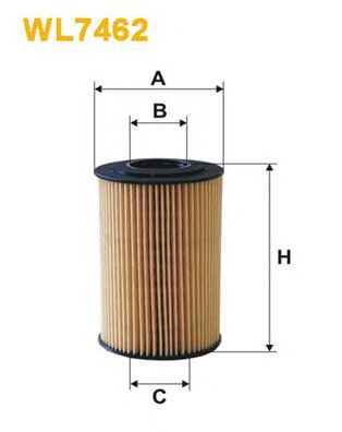 WIX FILTERS wl7462 -  Фильтр масляный двигателя
